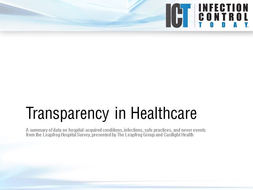 Slide Show: Transparency in Healthcare