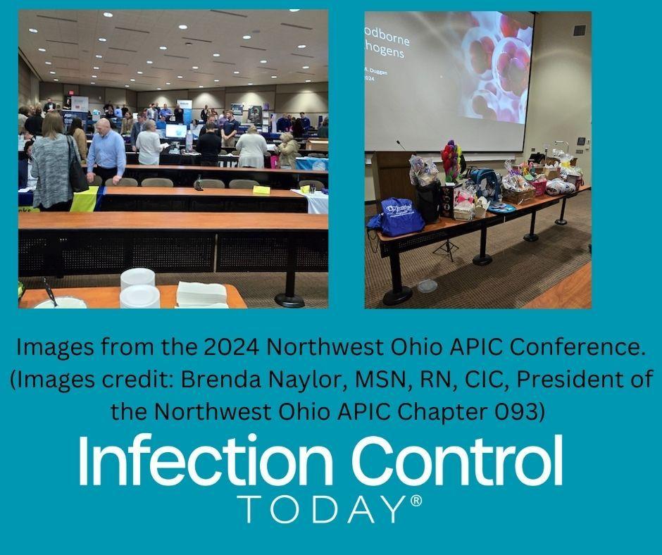 Images from the 2024 Northwest Ohio APIC Conference. (Images credit: Brenda Naylor, MSN, RN, CIC, President of the Northwest Ohio APIC Chapter 093) 