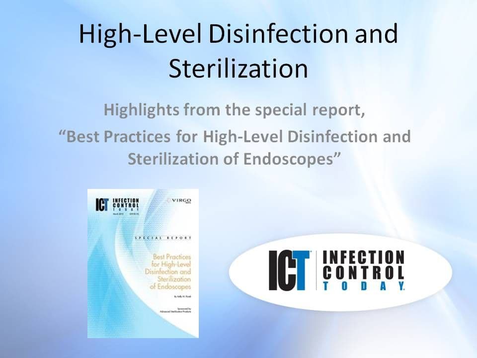 Slide Show: High-Level Disinfection and Sterilization