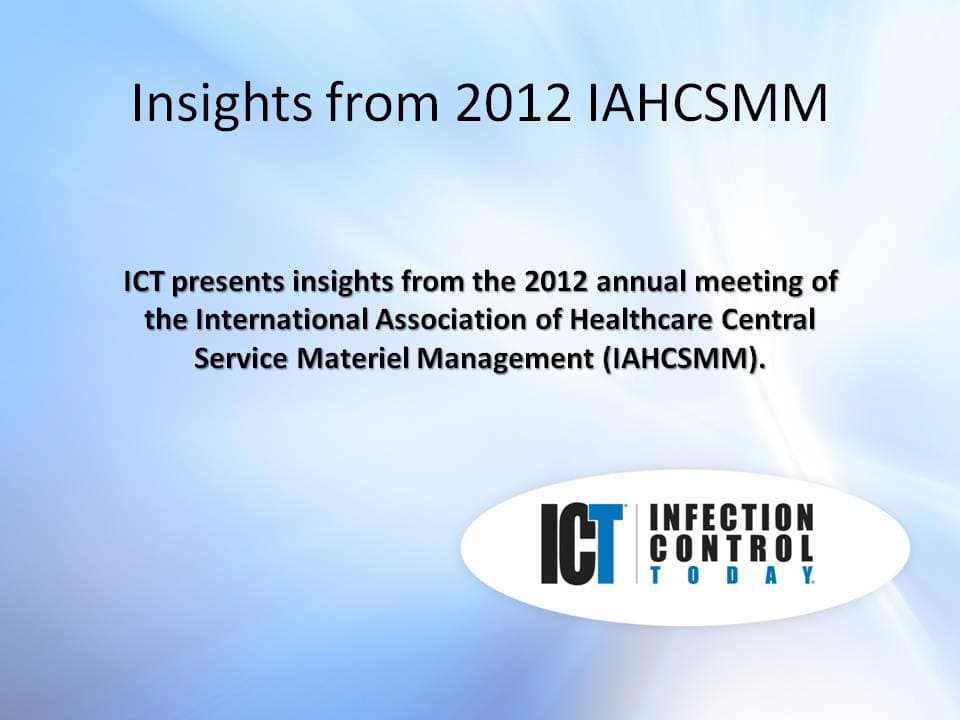 Slide Show: Insights from 2012 IAHCSMM