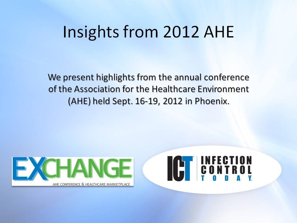 Slide Show: Insights from 2012 AHE