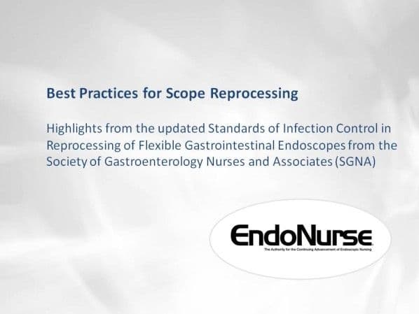 Slide Show: Best Practices for Scope Reprocessing