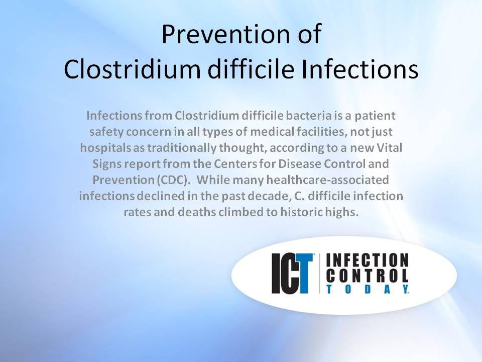 Slide Show: Clostridium difficile prevention