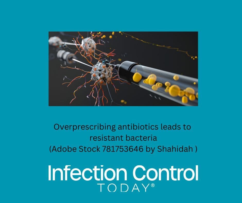 Overprescribing antibiotics leads to resistant bacteria.  (Adobe Stock 781753646 by Shadidah)